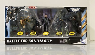 #ad Batman Dark Knight Rises Battle For Gotham City Figure Set Target Exclusive $45.00