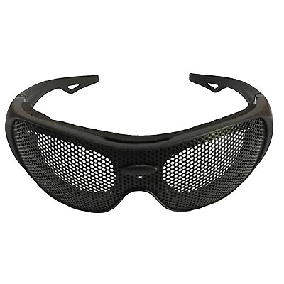 #ad Steel Mesh Anti Fog Safety Protective Goggles Impact Resistant Matte Eyepieces $13.29