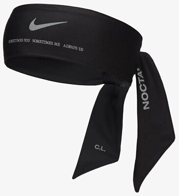 #ad New Unreleased Nike X Drake NOCTA Head Tie Black $49.00