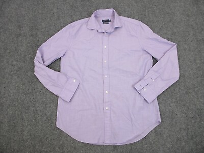 #ad Polo Ralph Lauren Shirt Boys 10 Purple Button Up Casual Lightweight Preppy $18.85