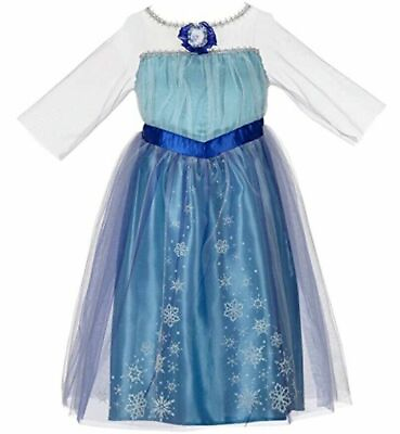#ad #ad Disney Frozen Elsa Dress Girl#x27;s Costume 7 8 $12.79