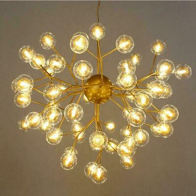 #ad LED Modern Living Room Chandelier Restaurant Ceiling Pendant Lamp Glass Lighting $886.88