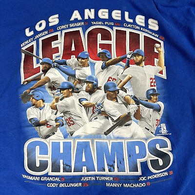 #ad 🔥 VINTAGE RARE LA Los Angeles Dodgers T Shirt MLB Baseball Size XL $11.01