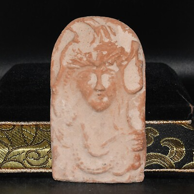 #ad Ancient Eastern Roman Terracotta Plaque Fragment Circa 1st 3rd Century AD $80.00