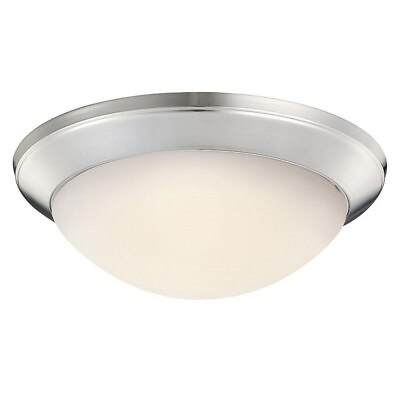 #ad 1 light Flush Mount with Contemporary inspirations 4.5 inches tall by 14 $63.95
