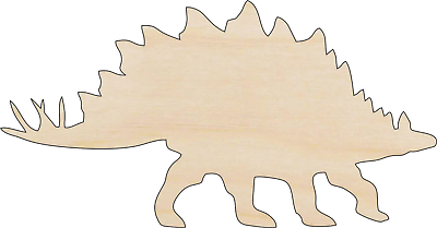 #ad Dinosaur Laser Cut Out Unfinished Wood Craft Shape DIN31 $38.64