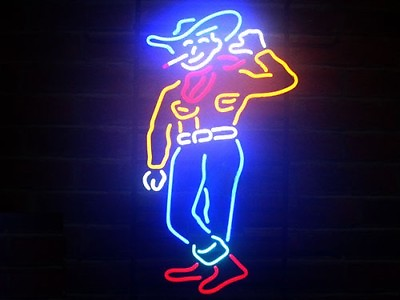 #ad New Las Vegas Cowboy Neon Sign Beer Bar Pub Gift Light 17quot;x14quot; $123.35