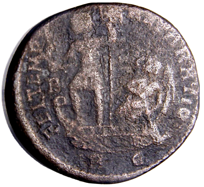 #ad SCARCE Constans AD 337 350. Rome Centennionalis Æ 24mm Galley Roman Coin COA $34.86