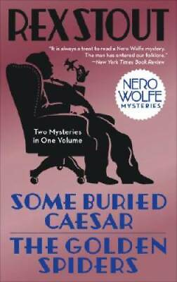 #ad Some Buried Caesar The Golden Spiders Nero Wolfe Paperback GOOD $4.38