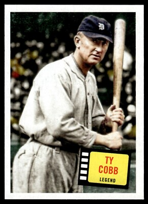 #ad TY COBB 2023 Topps Archives Hit Stars 1957 Card #57HS 1 Detroit Tigers $3.69