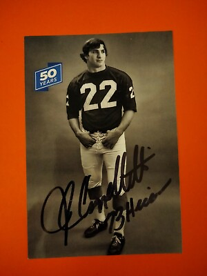 #ad John Cappelletti Autographed 4x6 Photo Los Angeles Rams Penn State Football $7.99