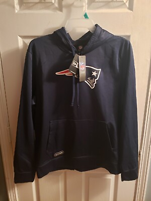 #ad New Era New England Patriots Mens Hooded Sweatshirt pullover Hoodie XL XLARGE $34.99