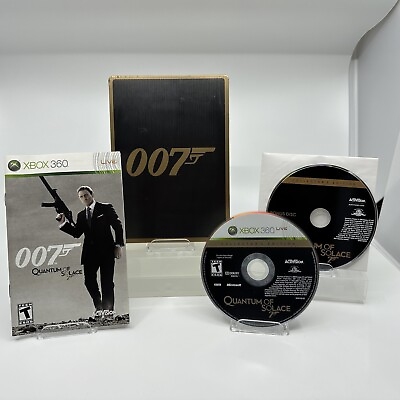 #ad James Bond 007 Quantum of Solace Collector#x27;s Edition Microsoft Xbox 360 $34.99