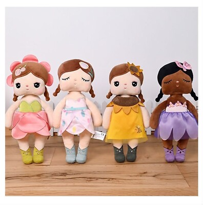 #ad Metoo Soft Sleeping Doll 13#x27;#x27; 33cm Floral Dress Plush Stuffed Toys Girls Gifts $15.99