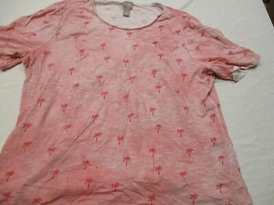 #ad Womens chicos pink blouse sz 3 $10.38