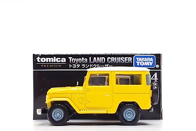 #ad Tomica Premium 1:64 Toyota Land Cruiser Yellow #04 $16.99