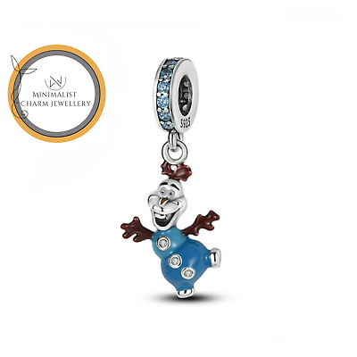 #ad Cartoon Charm Sterling Silver Charm Movie Charm Gift For Women Christmas $26.39
