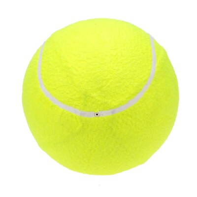 #ad High Quality Giant Tennis Ball Big Tennis Ball 1pc 9.5quot; Felt amp; Rubber $24.32