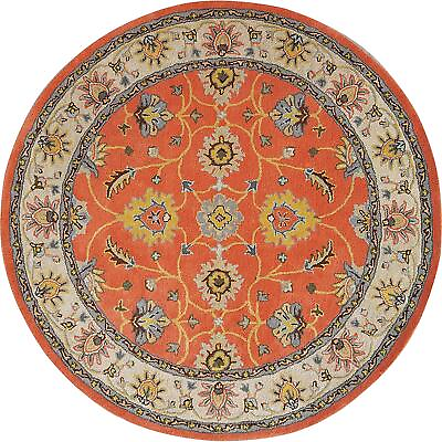 #ad Round Hand Tufted Carpets Traditional amp; Classical Wool Area Rug $305.00