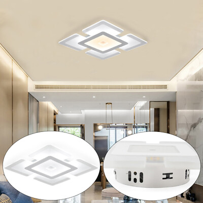 #ad Modern LED Elegant Acrylic Ceiling Light Living Room Home Bedroom Hallway Lamp $23.75