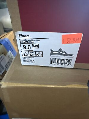 #ad Vans Filmore Men#x27;s Sneakers Size: 9 Med Grey $30.00