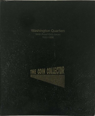 #ad The Coin Collector Album US Washington Quarters 1932 1998 Not Dansco 1976 1979 $24.90