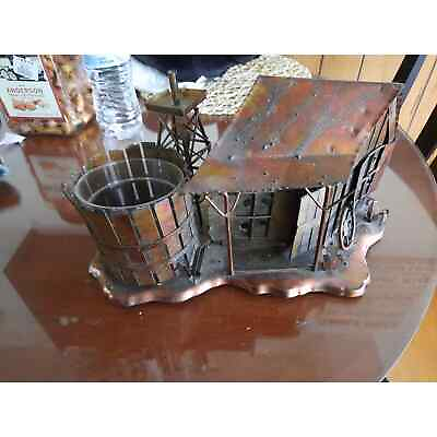 #ad Beachcombers International Farmhouse 1974 Copper Figure Metalwork $50.00