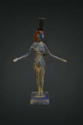 #ad GODDESS NEITH STATUE EGYPTIAN Of War Weaving Antique Egyptian Sculpture $123.75
