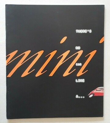 #ad Rover Mini Brochure 1995 Sprite Mayfair Cooper Cabriolet GBP 9.99