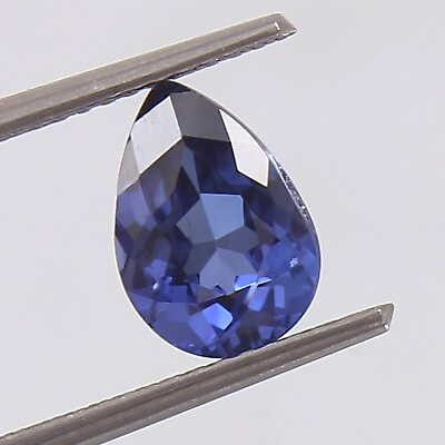 #ad AAA Natural Flawless Montana Pastel Blue Sapphire Loose Pear Gemstone Cut 2.05CT $44.81