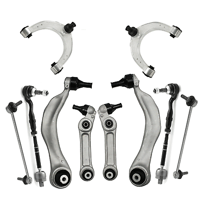 #ad Fit BMW F07 F01 535 740 Front Control Arm Tie Rod Assembly Suspension Kit 10 Set $293.85