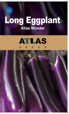 #ad Long Eggplant Atlas Wonder $2.99