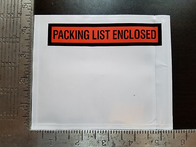 #ad Packing List Envelopes Invoice Enclosed Slip Pouch Self Adhesive Shipping Labels $7.89