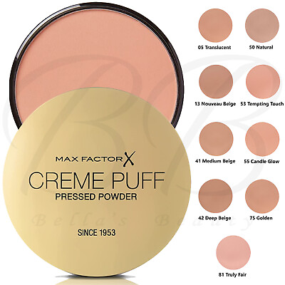 #ad MAX FACTOR Creme Puff Radiant Skin Pressed Compact Powder 21g *CHOOSE SHADE* $12.99