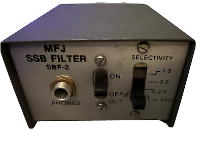 #ad MFJ SSB Filter SBF 2 Ham Amateur Radio 30 Day Returns. $35.00