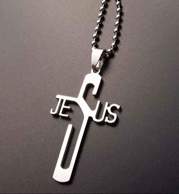 #ad Jesus Cross God Faith Necklace $8.99