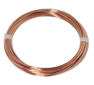 #ad Wholesale Bare Copper Wire 10 to 30 Ga. 5 Ft. 100 Ft. Coils Dead Soft $12.65
