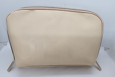 #ad NEW Beis The Cosmetic Pouch Set in Beige 6.5quot;H x 11quot;W x 3quot;D $124.99