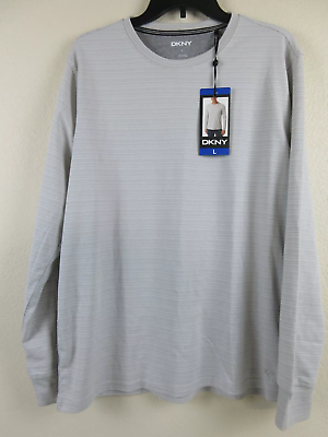 #ad DKNY Men#x27;s Long Sleeve T Shirt $18.99