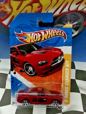#ad Hot Wheels 2011 New Models 43 50 043 #x27;11 Dodge Charger R T RED PR5 $8.99