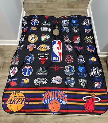 #ad Barber and Hair Stylist Cape NBA Basketball Teams Free Shipping $24.95