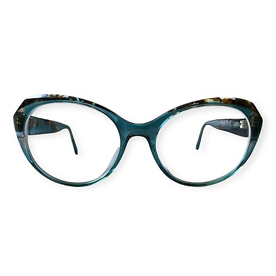 #ad GUESS GDBL Plastic Cat Eye Optical Eyeglasses Frame 53 19 140 Teal Etnia $24.00
