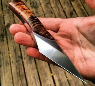 #ad Handmade D2 Steel Blade Wood Handle Kiridashi Knife best for survival Knive $37.71