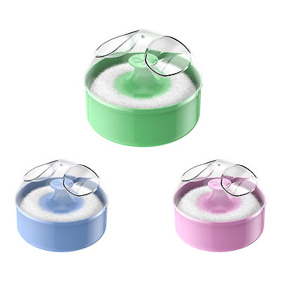 #ad Baby Body Cosmetic Powder Puff Body Powder Puff and Container Case $6.62