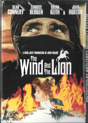 #ad WIND AND THE LION DVD SEAN CONNERY CANDICE BERGEN JOHN HUSTON NEW SEALED FREE $9.50