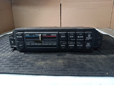 #ad 2000 2005 Buick Lesabre Manual AC Heater Damaged Climate Control Switch OEM $40.84