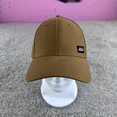 #ad Dickies SnapBack Hat One Size Rust Brown Ball Cap Adjustable Workwear NWT $19.76