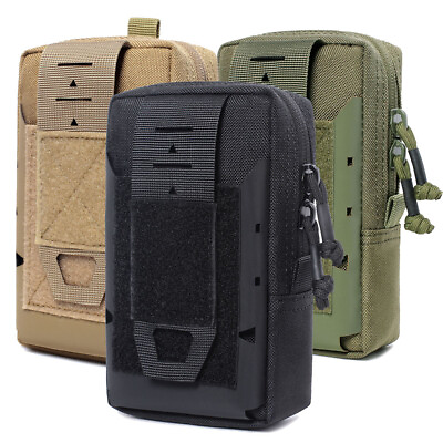 #ad #ad Tactical Molle Pouch Military Waist Bag Outdoor Men EDC Tool Bag Vest Pack Purse $11.88