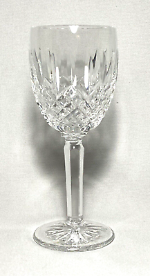 #ad WATERFORD Elegant Cut Crystal 6.5quot; CLARET WINE GLASS Ballybay 5 Oz. Ireland $45.00