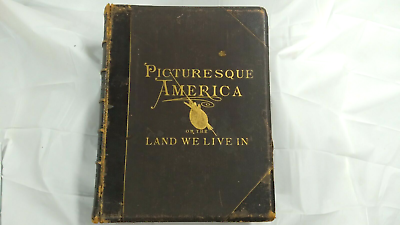#ad Picturesque America or the Land We Live In William Cullen Bryant Vol 1 Rare $200.00